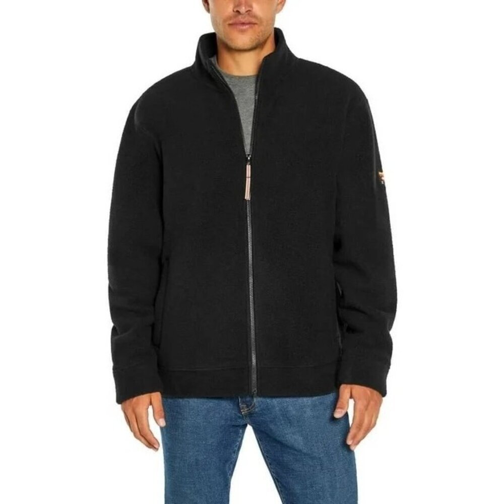 Orvis Men’s Full Zip Heavyweight Fleece Jacket Black XL